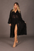 VESTIDO KIMONO CROCHET NEGRO