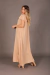 VESTIDO LARGO LISO JAMAICA BEIGE - Al Aniz 