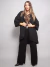 PONCHO SACON TEJIDO NEGRO - ART 564