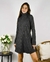 VESTIDO POLERON CORTO GRIS TOPO ART 13 en internet