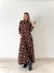 VESTIDO POLERON ESTAMPADO ART 451 - tienda online