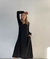 VESTIDO ESCOTE V NEGRO LISO ART 518 en internet