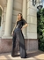 MONO BUSTIER NEGRO LENTEJUELA TALLE XXL - ART 456