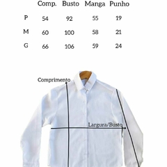 camisa branca - Menina&Moça
