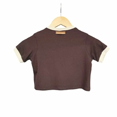 Blusa Cropped Urso na internet