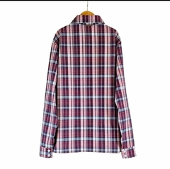 Conjunto 2 peças Camisa Xadrez e Colete - Menina&Moça
