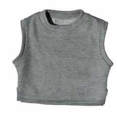 Conjunto 2 peças Camisa Branca e Colete - Menina&Moça