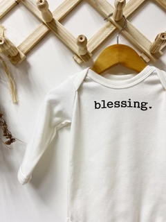 Pronta entrega - Body manga longa Blessing Off na internet