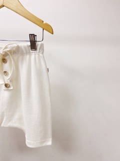 Pronta entrega - Bermuda saruel kids com botões block off - You Boy Kids