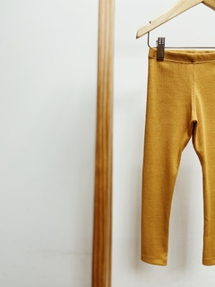 Pronta entrega - Legging kids canelado mostarda - comprar online