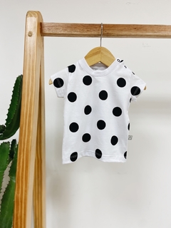 Pronta entrega - Camiseta baby manga curta bolas - comprar online