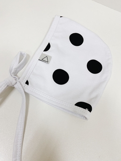 Pronta entrega - Touca baby Vintage bolas