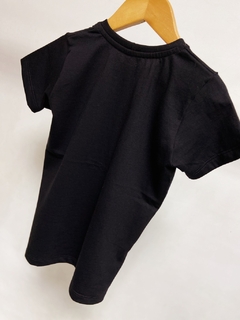 Imagem do Pronta entrega - Camiseta kids preta manga curta it’s the most wonderful time off the year em off