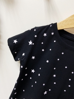 Pronta entrega - Camiseta baby manga curta Estrelinhas - comprar online