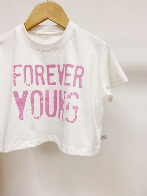 Pronta entrega - Cropped over forever young
