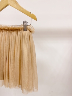 pronta entrega - saia tule doce de leite na internet