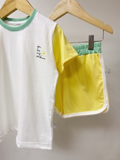 Pronta entrega - Conjunto colors You Are my Sunshine mint, baunilha e off na internet
