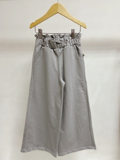 Pronta entrega - Calça kids pantalona bolso lateral moletinho - comprar online