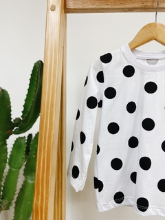 Pronta entrega - Camiseta kids Manga Longa Bolas - comprar online