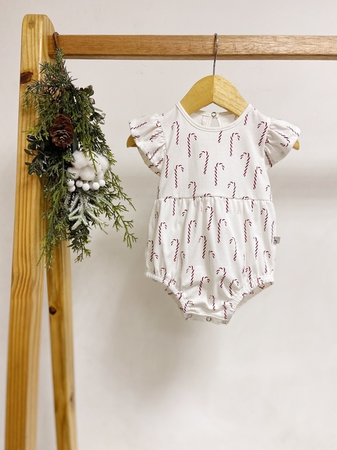 Pronta entrega - Body vintage manga babado bengalinhas marsala