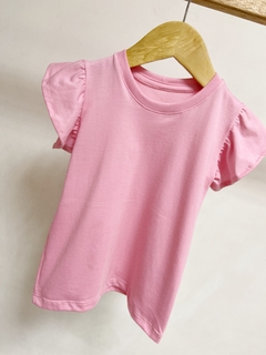 Pronta entrega - Blusa kids babado tutti-frutti