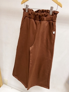 Pronta entrega - Calça kids pantalona bolso lateral moletinho - comprar online