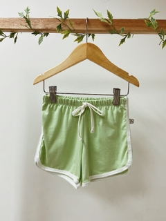 Pronta entrega - Shorts boxer retrô verde fabula - comprar online