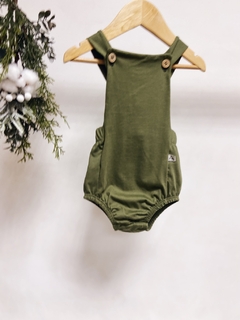 Pronta entrega - Romper baby verde cactus - comprar online