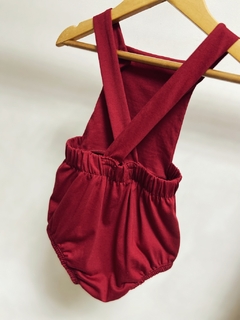 Imagem do Pronta entrega - Romper baby marsala