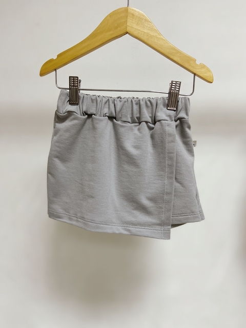 Pronta entrega - Shorts saia kids moletinho - comprar online