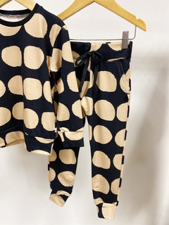Pronta entrega - Conjunto kids Calça Jogger + casaco BOLAS na internet