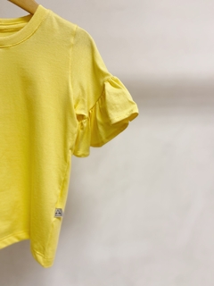 Pronta entrega - Blusa Kids manga curta com babado - comprar online