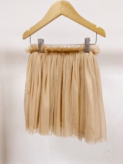 pronta entrega - saia tule doce de leite - comprar online