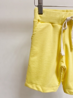 Pronta entrega - bermuda jogger moletinho - comprar online