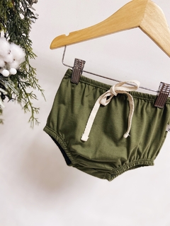 Pronta entrega - bloomer verde cactus