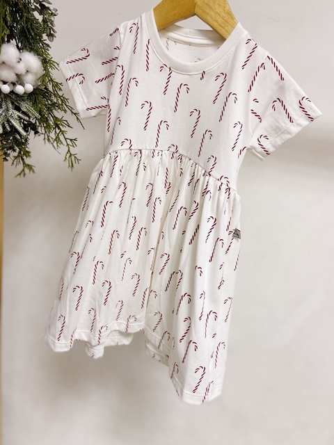 Pronta entrega - Vestido Mullet manga curta bengalinhas Marsala