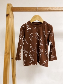 Pronta entrega - Camiseta kids Manga Longa arabesco - comprar online