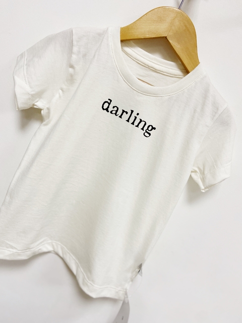 Pronta entrega - Camiseta manga curta Darling