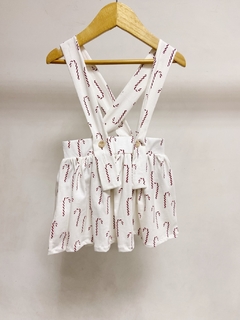 Pronta entrega - Salopete alça kids bengalinhas Marsala na internet