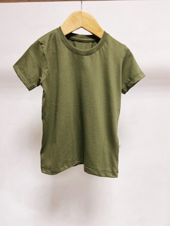 Pronta entrega - Camiseta manga curta kids verde cactus - You Boy Kids