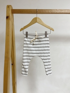 Pronta entrega - calça baby harem listra cinza pedra na internet