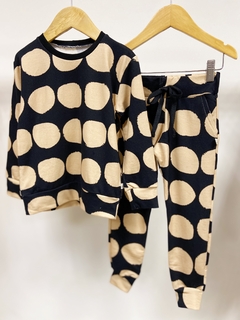 Pronta entrega - Conjunto kids Calça Jogger + casaco BOLAS - You Boy Kids