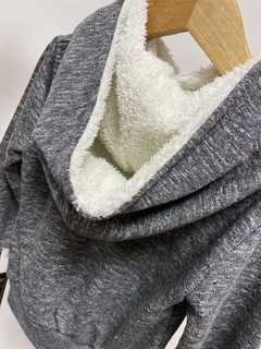 Pronta entrega - Casaco tradicional com capuz pelinho estampa RAINBOW pelinhos - You Boy Kids