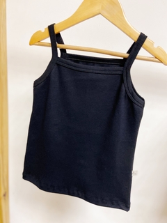 Pronta entrega - regata alça kids canelada