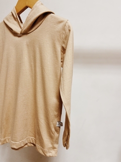 Imagem do Pronta entrega - Camiseta manga longa com capuz liso basics