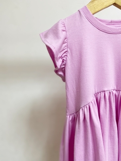 Pronta entrega - Vestido Mullet manga babado ternura na internet