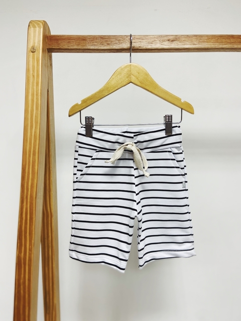 Pronta entrega - Bermuda Jogger kids Estampa listras