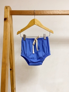 Pronta entrega - bloomer liso Blue