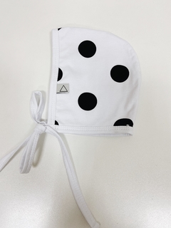 Pronta entrega - Touca baby Vintage bolas na internet