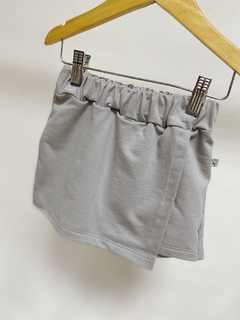 Pronta entrega - Shorts saia kids moletinho na internet